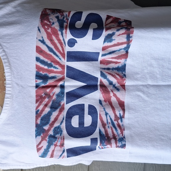 Levi's tie dye tank top athletic wear size Large - Picture 3 of 7